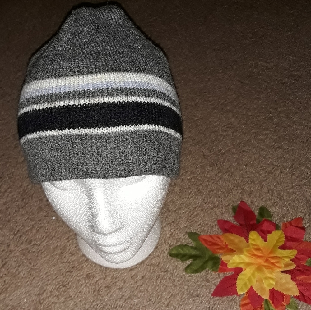P Gray Colored Unisex Fitted Hat